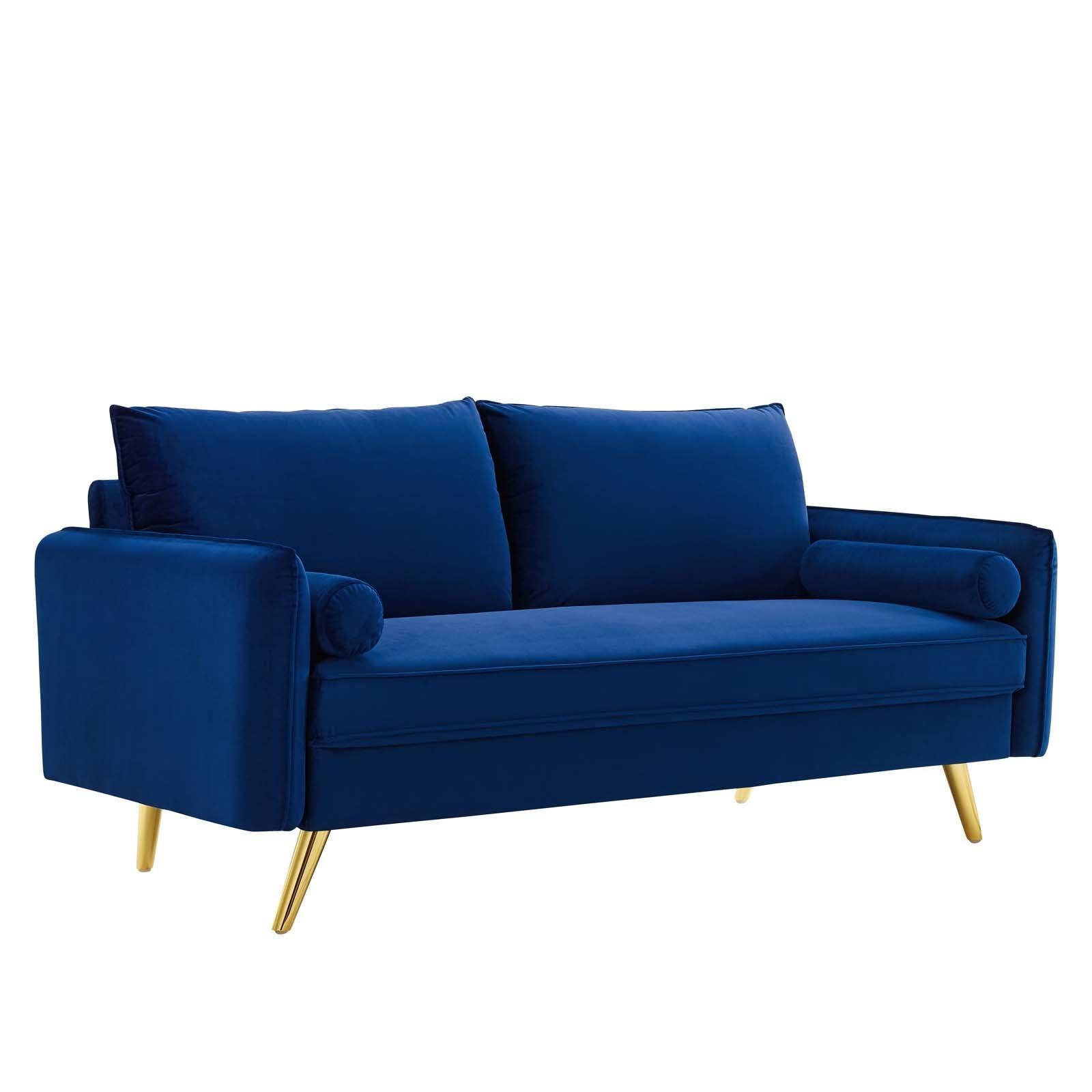 Modway Revive Performance Velvet Sofa FredCo