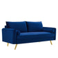 Modway Revive Performance Velvet Sofa FredCo