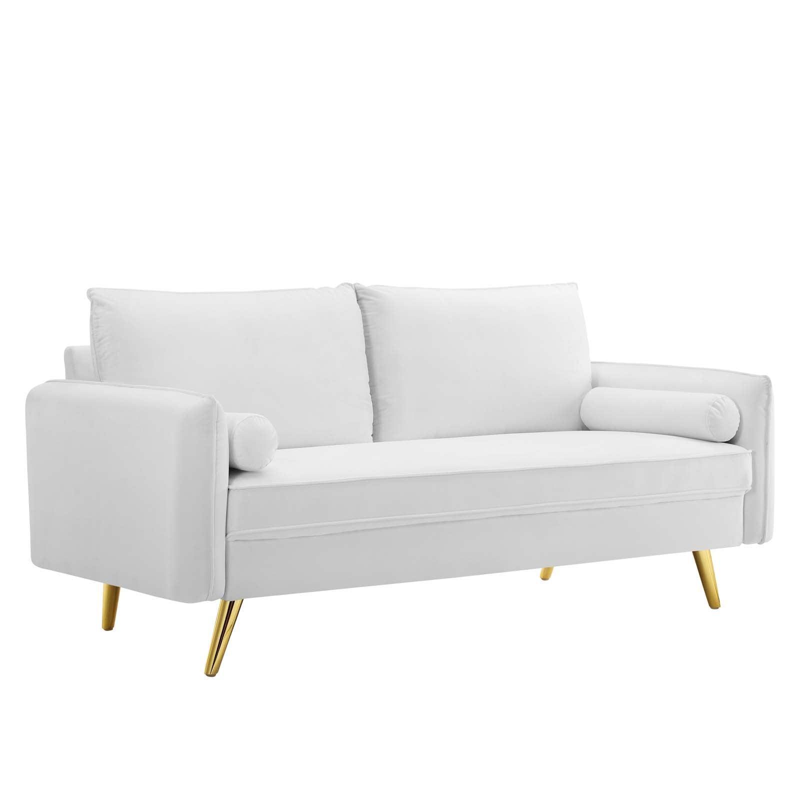 Modway Revive Performance Velvet Sofa FredCo