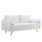 Modway Revive Performance Velvet Sofa FredCo