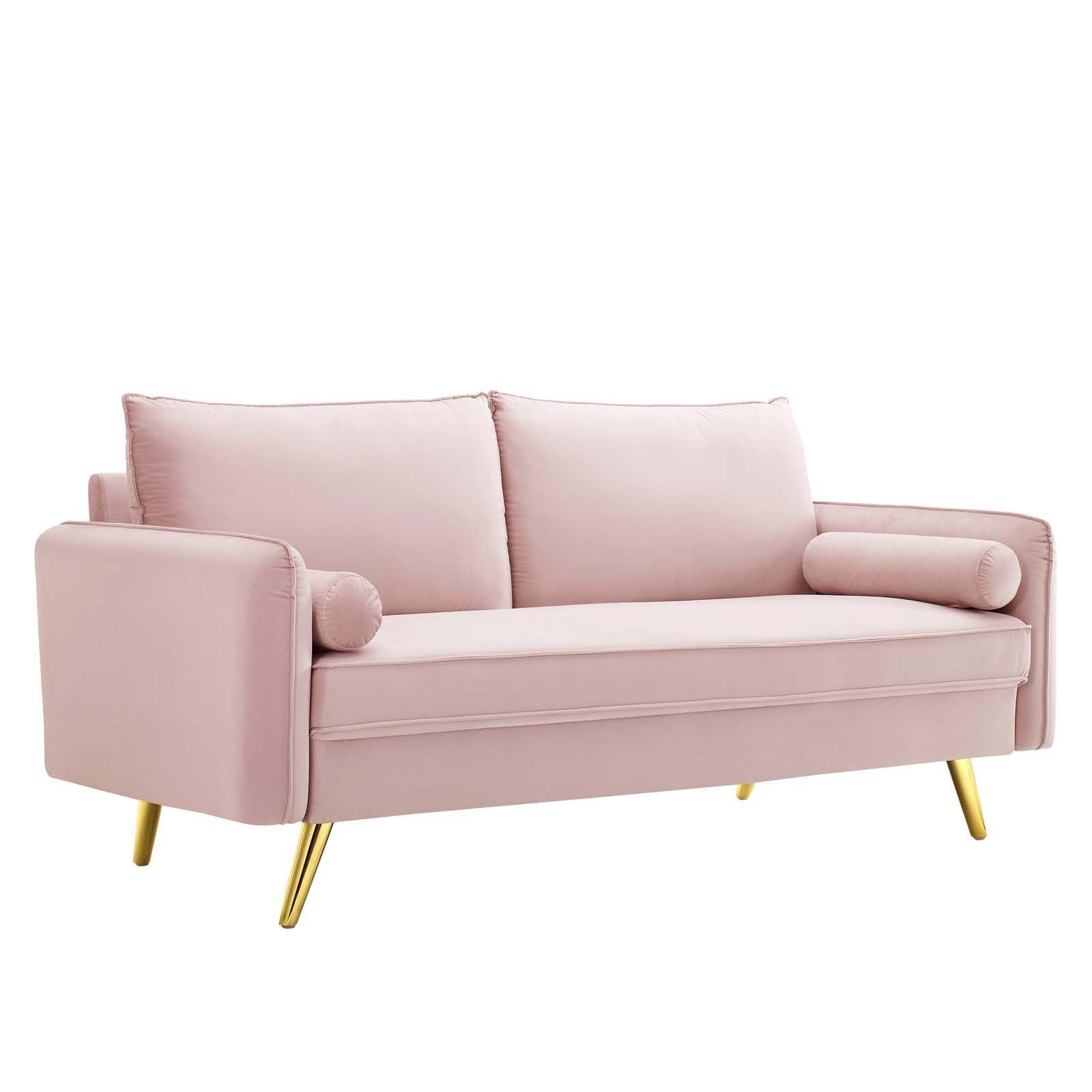 Modway Revive Performance Velvet Sofa FredCo