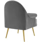 Modway Revive Tufted Button Accent Performance Velvet Armchair FredCo