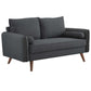 Modway Revive Upholstered Fabric Loveseat FredCo
