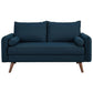 Modway Revive Upholstered Fabric Loveseat FredCo