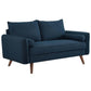 Modway Revive Upholstered Fabric Sofa and Loveseat Set FredCo