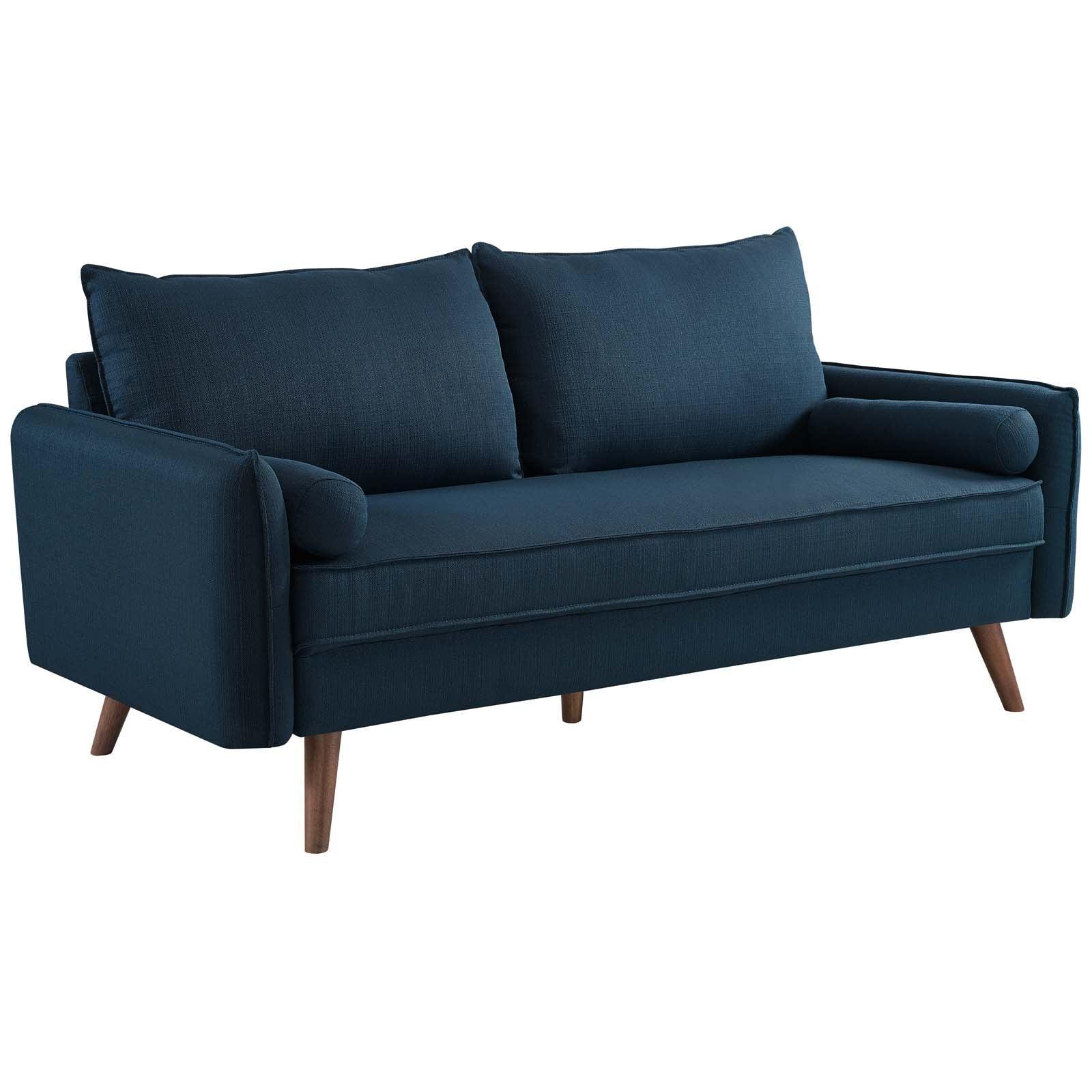 Modway Revive Upholstered Fabric Sofa and Loveseat Set FredCo