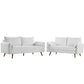 Modway Revive Upholstered Fabric Sofa and Loveseat Set FredCo