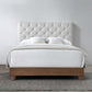 Modway Rhiannon Diamond Tufted Upholstered Fabric Queen Bed FredCo
