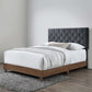 Modway Rhiannon Diamond Tufted Upholstered Performance Velvet Queen Bed FredCo