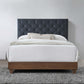 Modway Rhiannon Diamond Tufted Upholstered Performance Velvet Queen Bed FredCo