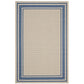 Modway Rim Solid Border Indoor and Outdoor Area Rug FredCo