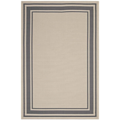 Modway Rim Solid Border Indoor and Outdoor Area Rug FredCo
