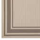Modway Rim Solid Border Indoor and Outdoor Area Rug FredCo