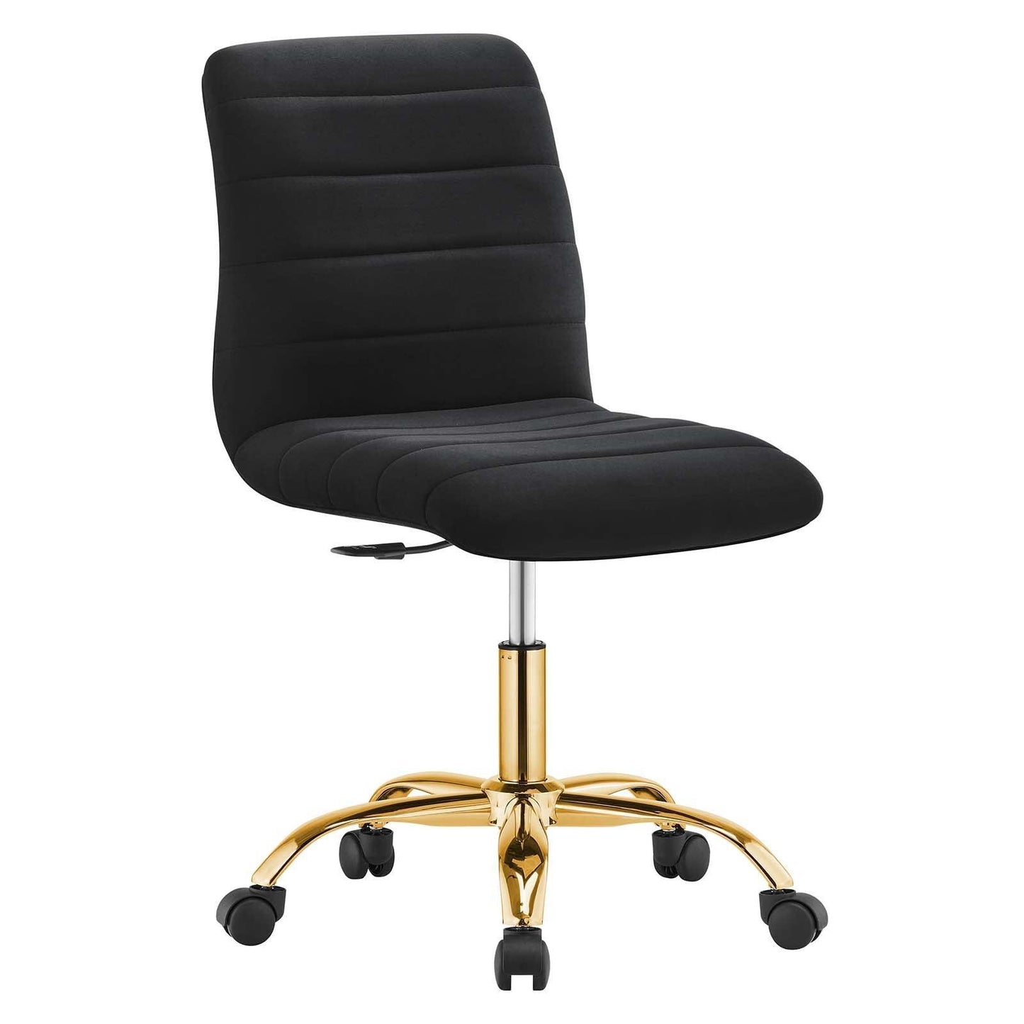 Modway Ripple Armless Performance Velvet Office Chair FredCo