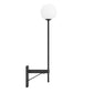 Modway Riva White Globe Wall Sconce FredCo