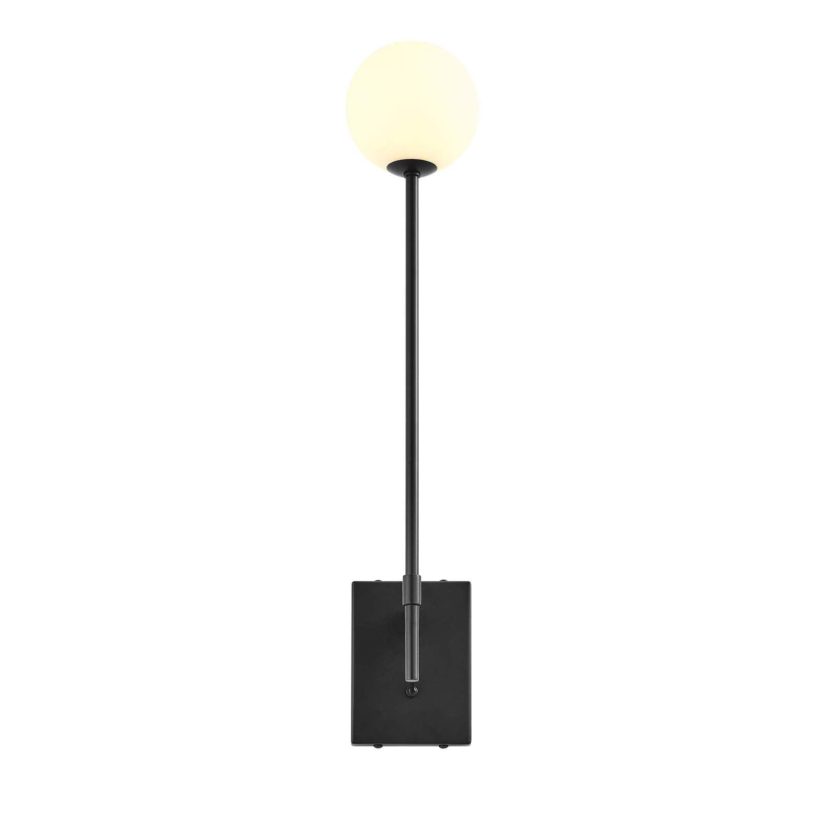 Modway Riva White Globe Wall Sconce FredCo