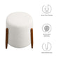 Modway Riven Upholstered Boucle Fabric Ottoman FredCo