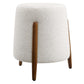 Modway Riven Upholstered Boucle Fabric Ottoman FredCo