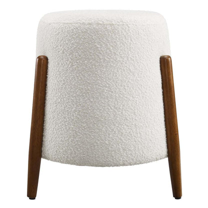 Modway Riven Upholstered Boucle Fabric Ottoman FredCo