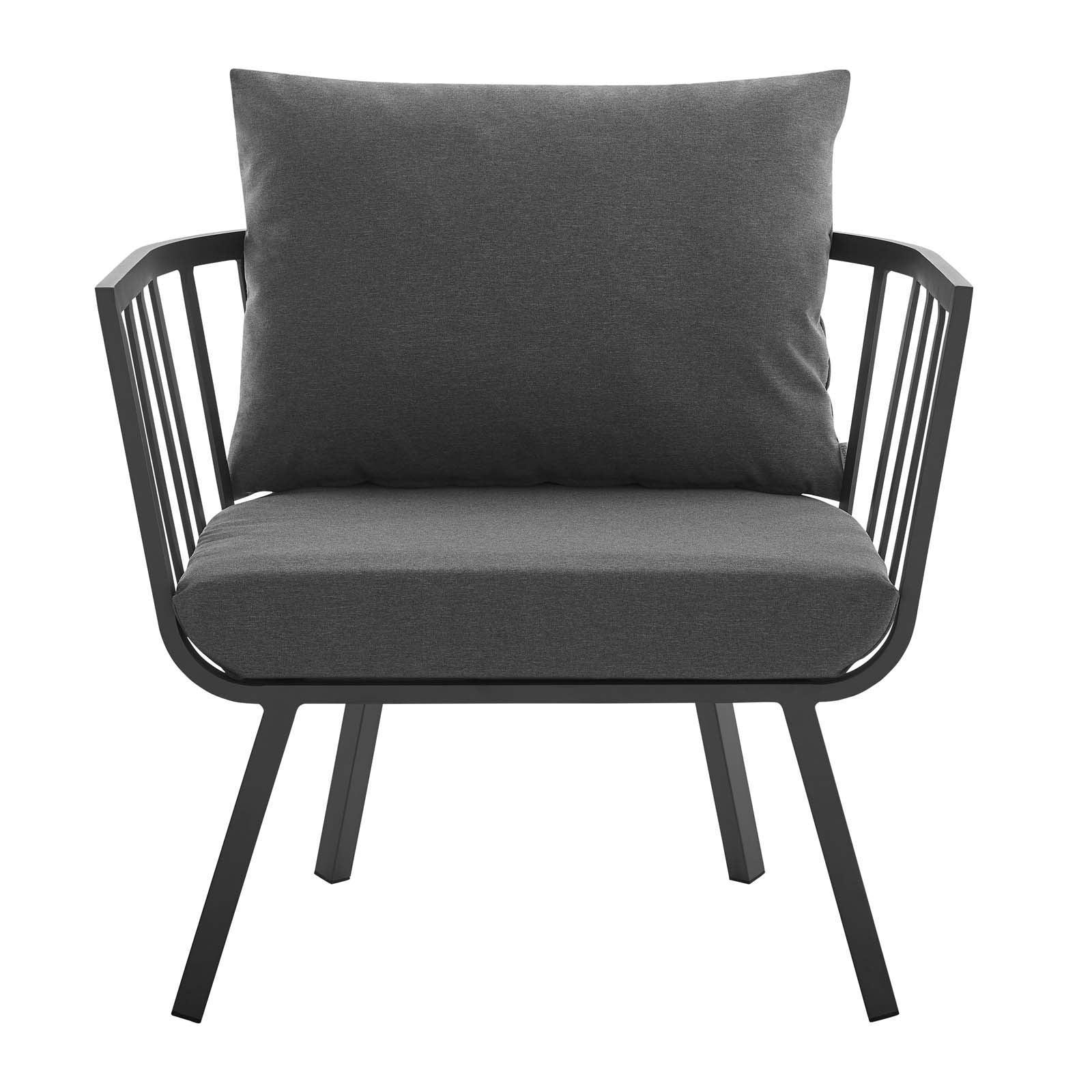 Modway Riverside 4 Piece Outdoor Patio Aluminum Set FredCo