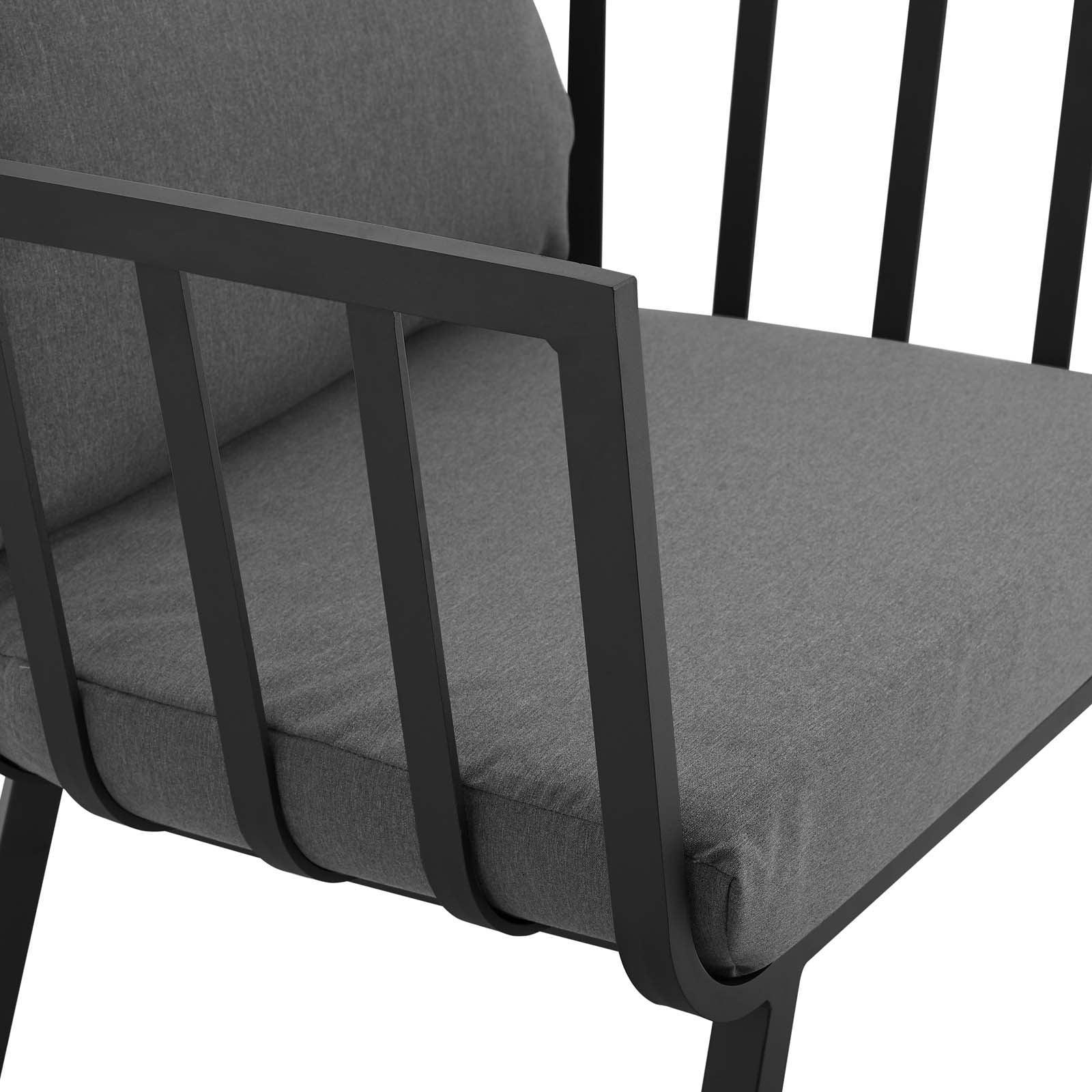 Modway Riverside Outdoor Patio Aluminum Armchair FredCo