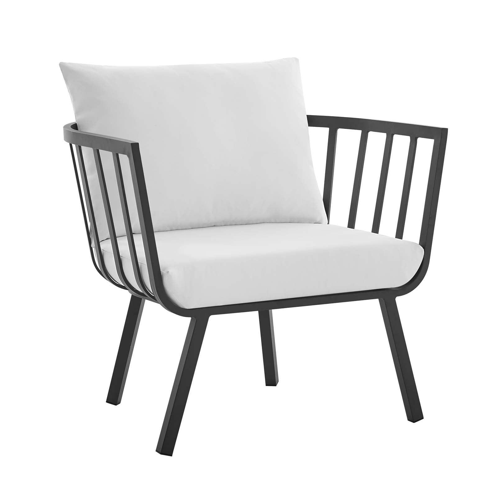 Modway Riverside Outdoor Patio Aluminum Armchair FredCo