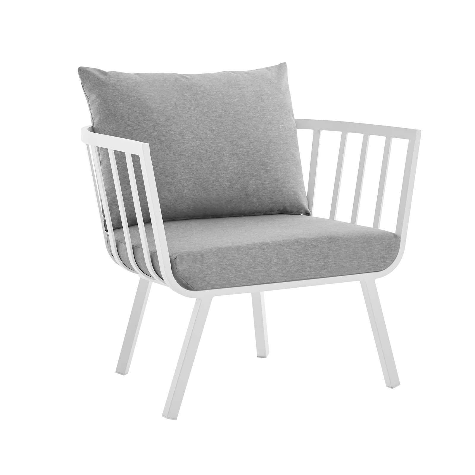 Modway Riverside Outdoor Patio Aluminum Armchair FredCo