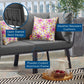 Modway Riverside Outdoor Patio Aluminum Corner Chair FredCo