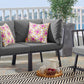 Modway Riverside Outdoor Patio Aluminum Corner Chair FredCo
