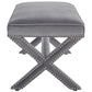 Modway Rivet Performance Velvet Bench FredCo