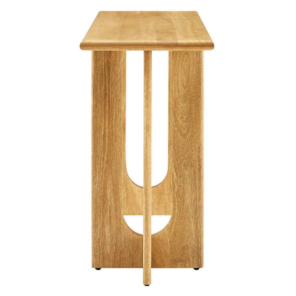 Modway Rivian 46" Console Table Solid Mango Wood FredCo