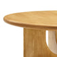 Modway Rivian Round 34" Coffee Table Solid Mango Wood FredCo