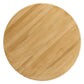 Modway Rivian Round 48" Wood Dining Table Solid Mango FredCo