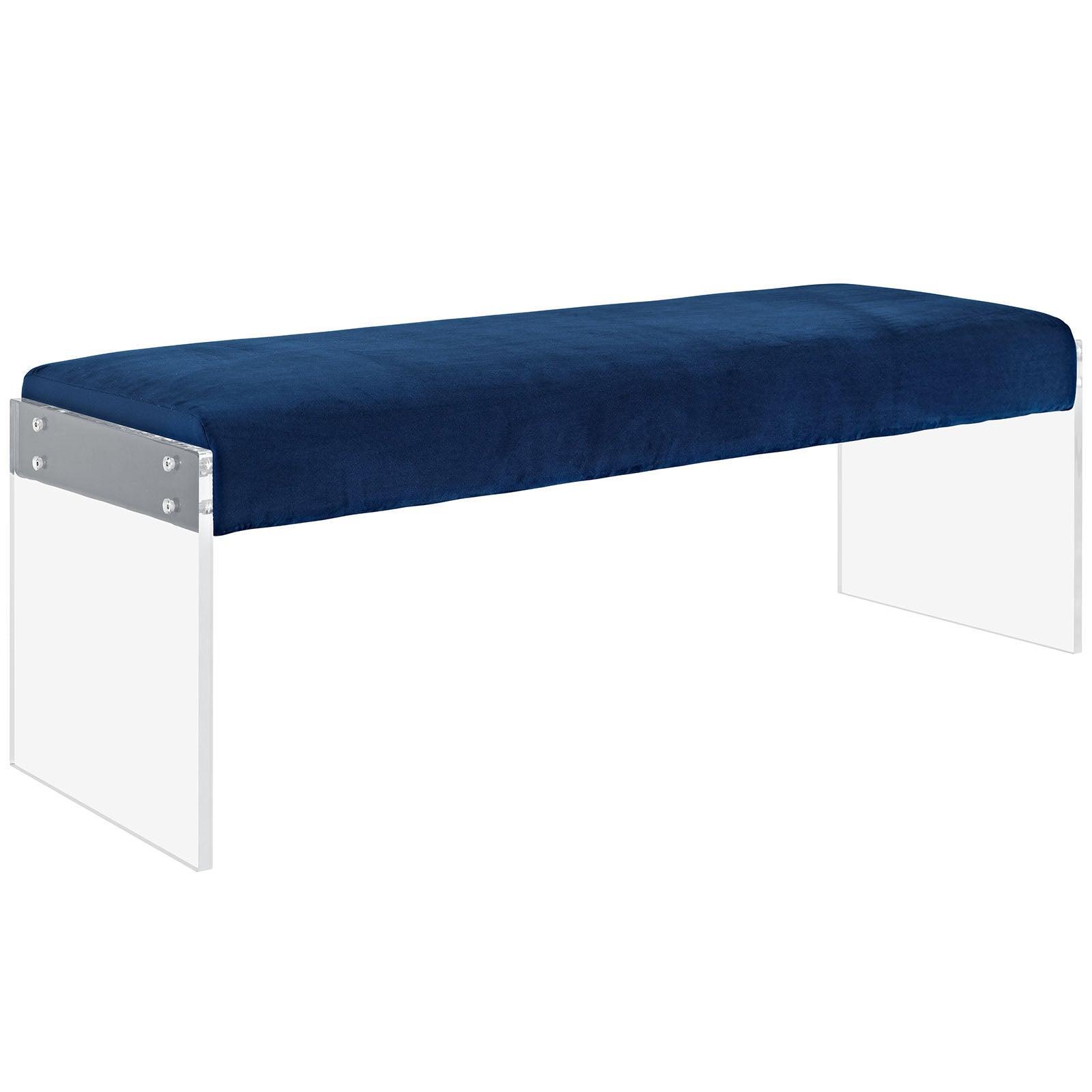 Modway Roam Performance Velvet Bench FredCo