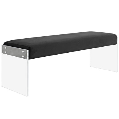 Modway Roam Performance Velvet Bench FredCo