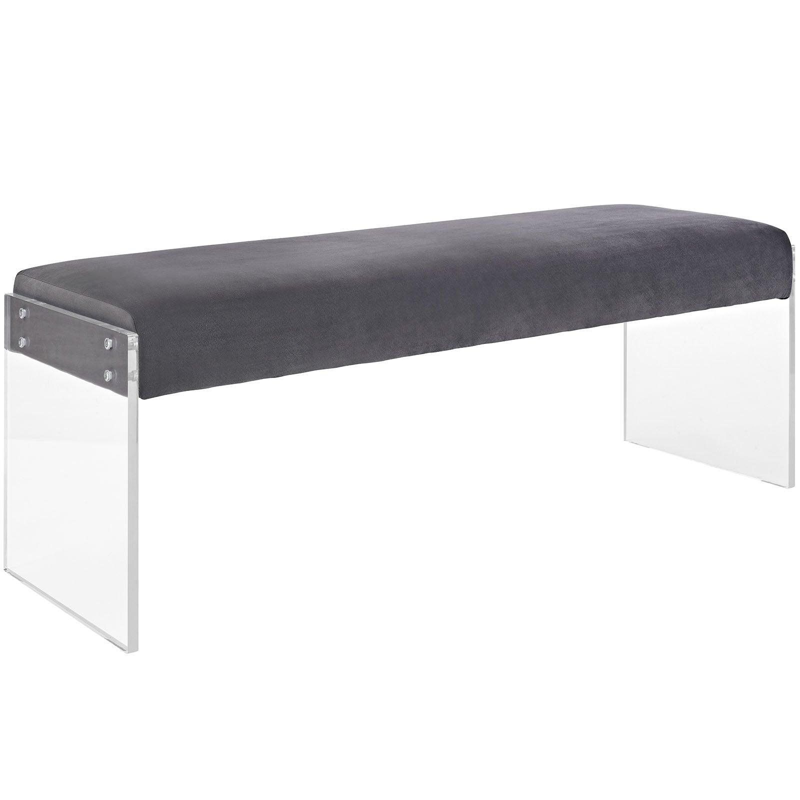 Modway Roam Performance Velvet Bench FredCo