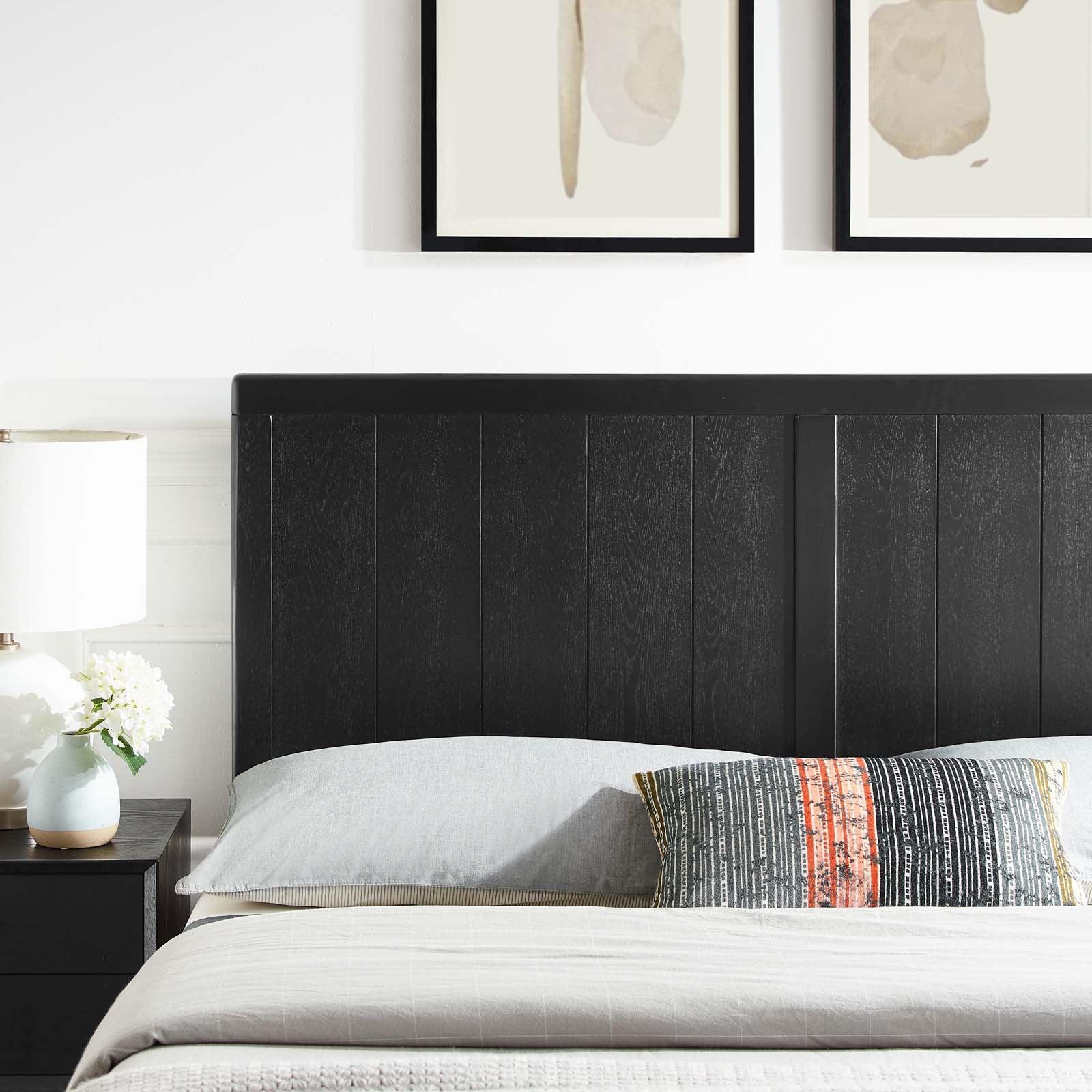 Modway Robbie King Wood Headboard FredCo