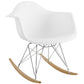 Modway Rocker Plastic Lounge Chair FredCo