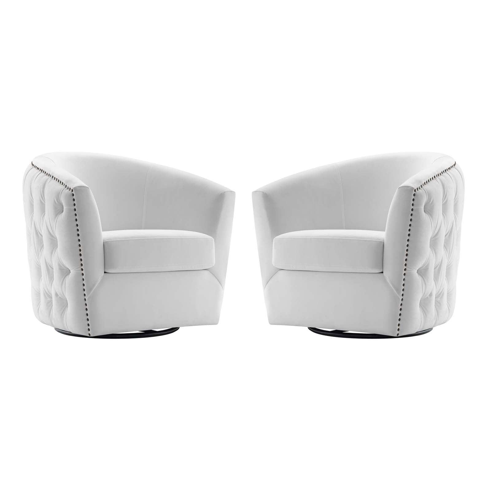 Modway Rogue Armchair Performance Velvet Set of 2 FredCo