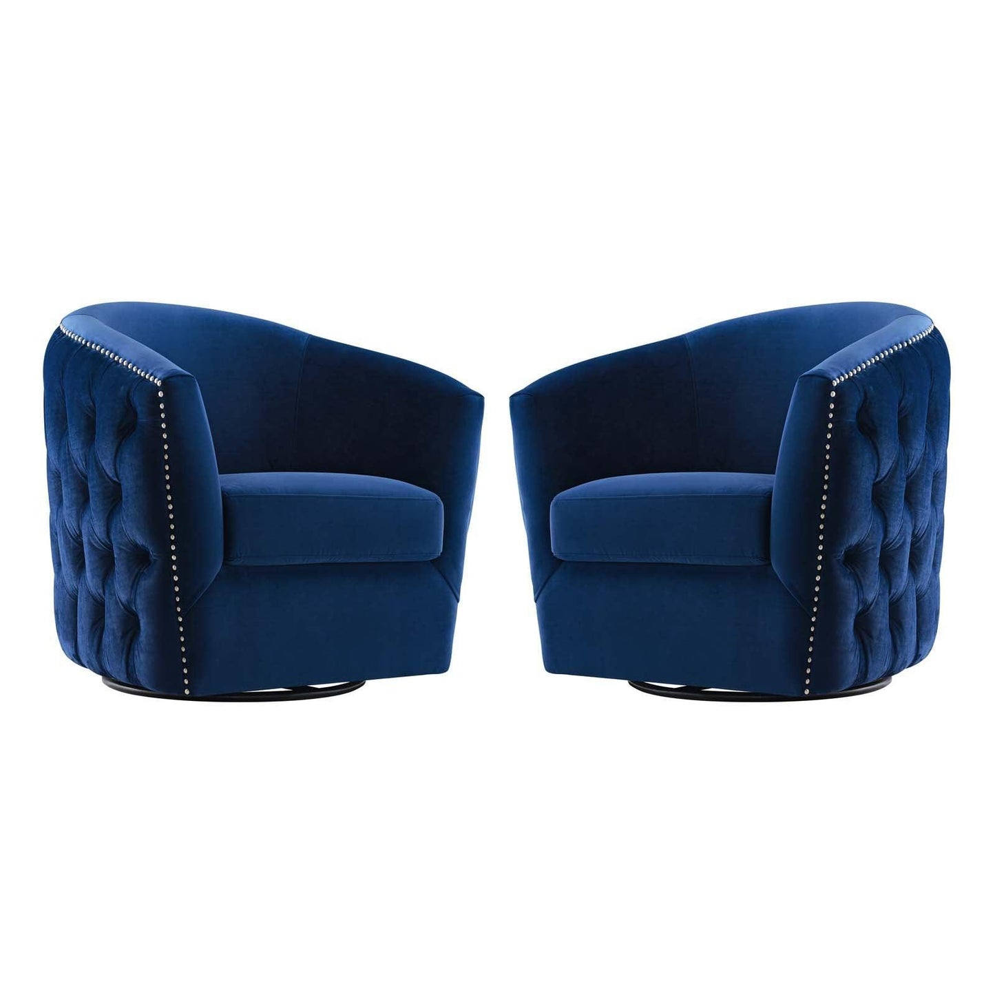 Modway Rogue Armchair Performance Velvet Set of 2 FredCo