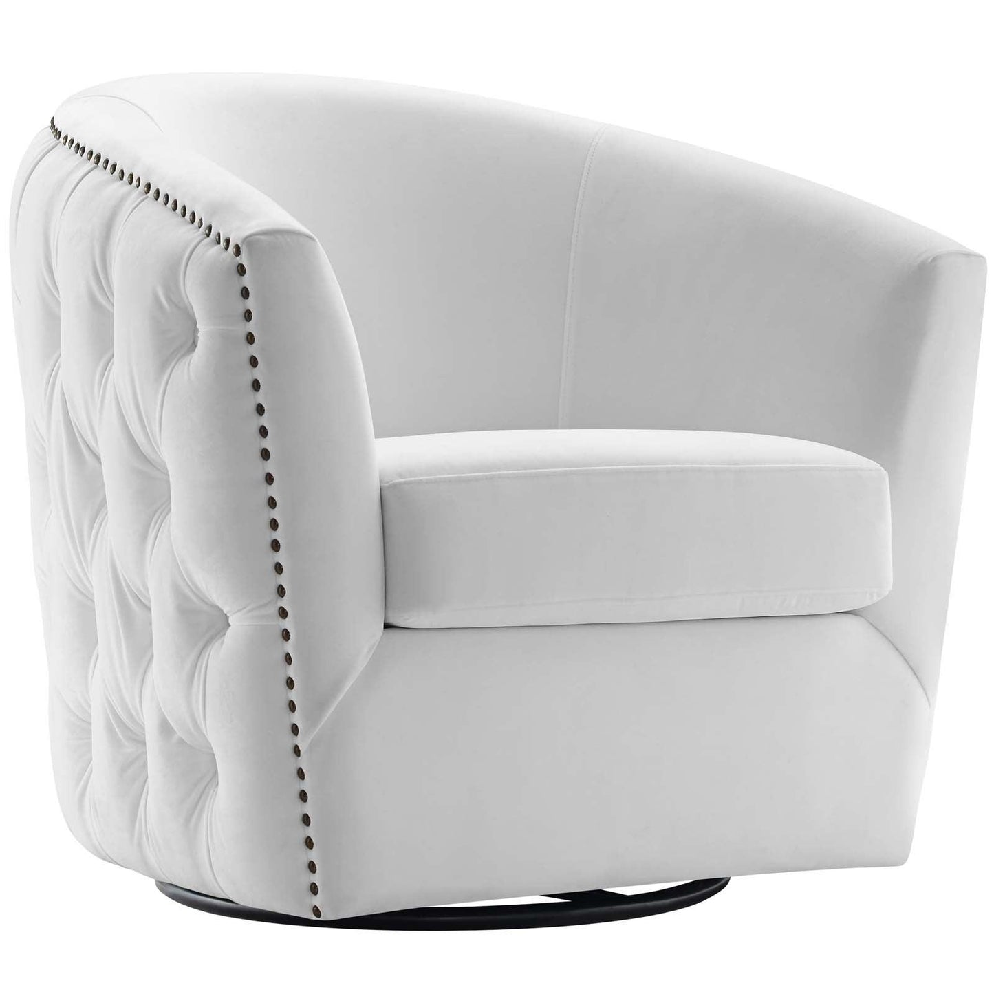 Modway Rogue Swivel Performance Velvet Armchair FredCo