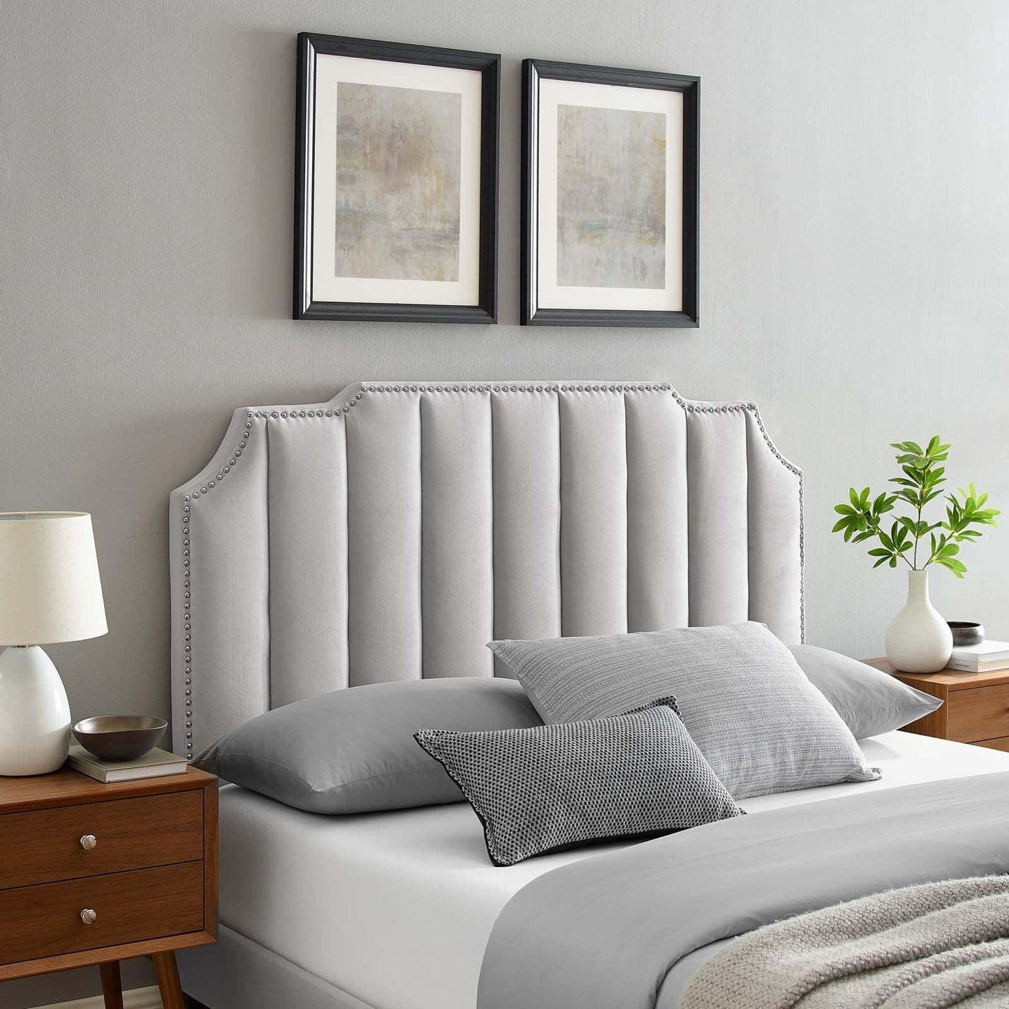 Modway Rosalind Performance Velvet Full/Queen Headboard FredCo
