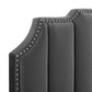 Modway Rosalind Performance Velvet Twin Headboard FredCo
