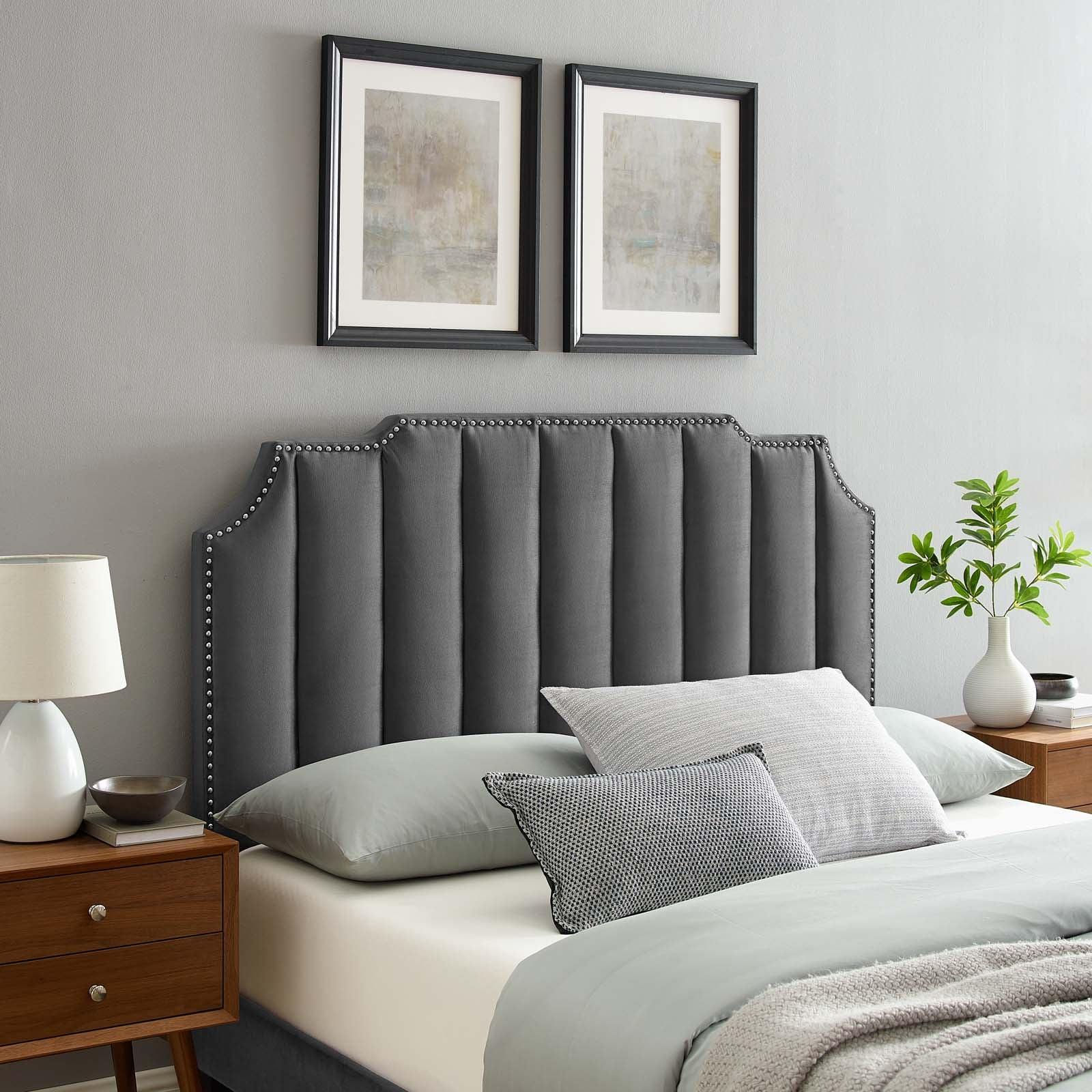 Modway Rosalind Performance Velvet Twin Headboard FredCo