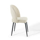 Modway Rouse Dining Side Chair Upholstered Fabric Set of 2 FredCo