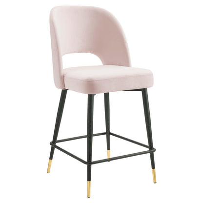 Modway Rouse Performance Velvet Counter Stool FredCo
