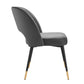 Modway Rouse Performance Velvet Dining Side Chair FredCo