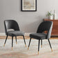 Modway Rouse Performance Velvet Dining Side Chairs - Set of 2 FredCo