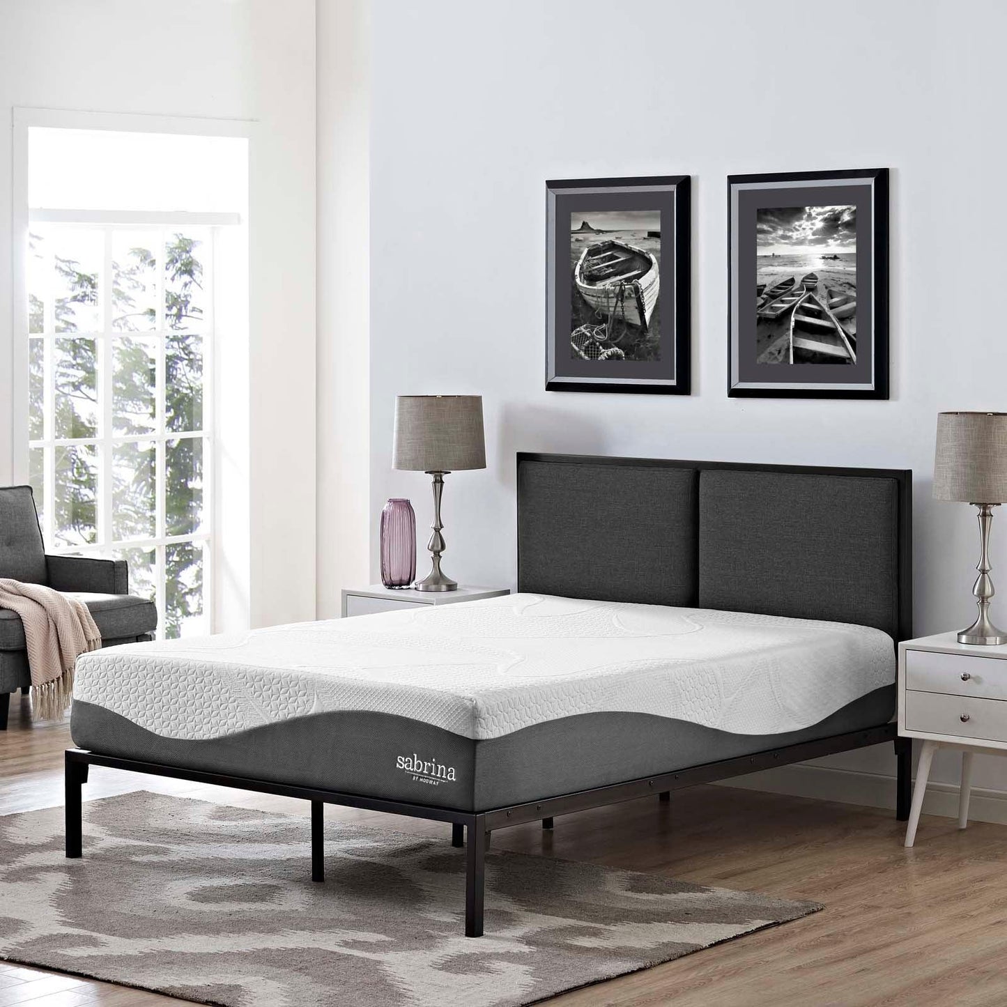 Modway Sabrina 12" Queen Memory Foam Mattress FredCo