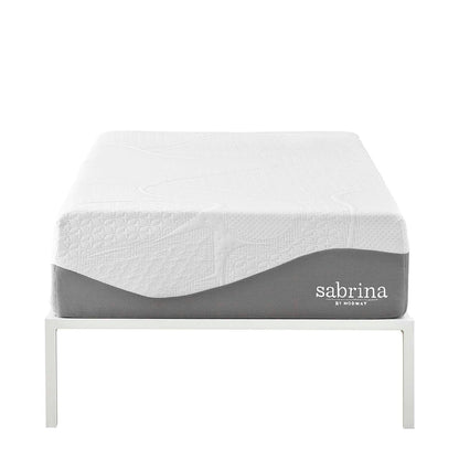 Modway Sabrina 12" Twin Memory Foam Mattress FredCo